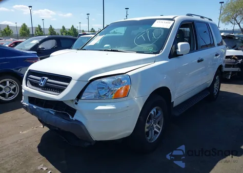 2005 Honda Pilot Ex-L z USA, uszkodzony, nr VIN 5FNYF185X5B040733